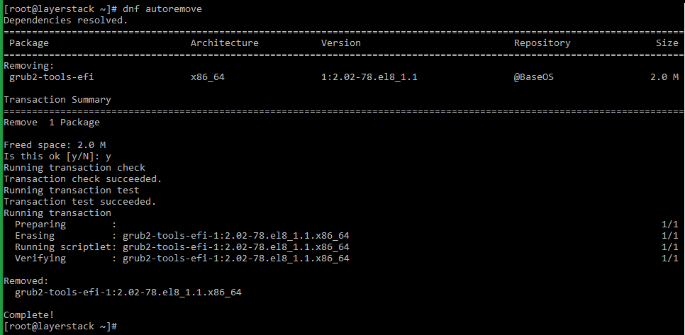 Clean Disk Space Linux